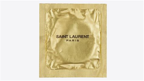 ysl confom|Saint Laurent Is Now Selling Luxury Condoms .